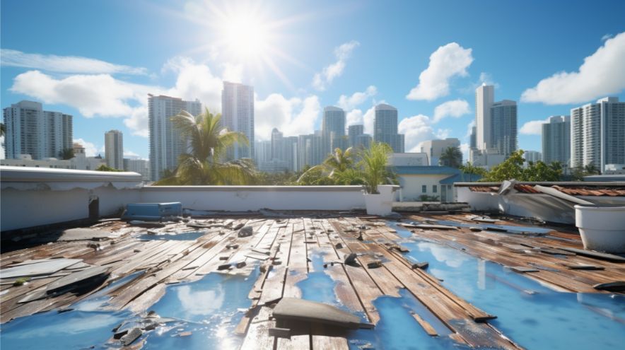 How To Repair Roof Leak In Miami Beach